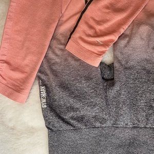 Gymshark Peach Ombré Leggings